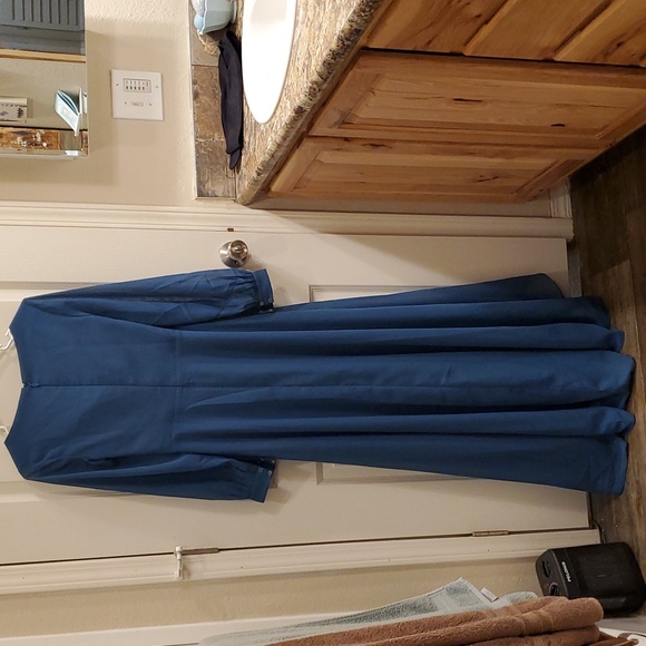 JJ"s house ink blue dress size 6 - Picture 5 of 9